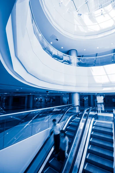 Interior - lobby of a upper class shopping mall — Stock Photo, Image