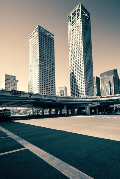 Centrum skrzyżowanie, beijing, Chiny — Zdjęcie stockowe