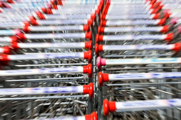 Shopping carts,motion Blur — Stock Photo, Image
