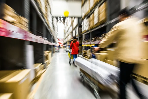 Grote meubels magazijn — Stockfoto