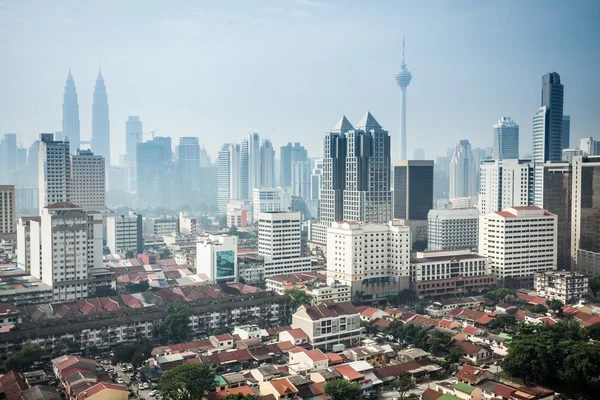 Paesaggio urbano di Kuala Lumpur, Malesia — Foto Stock