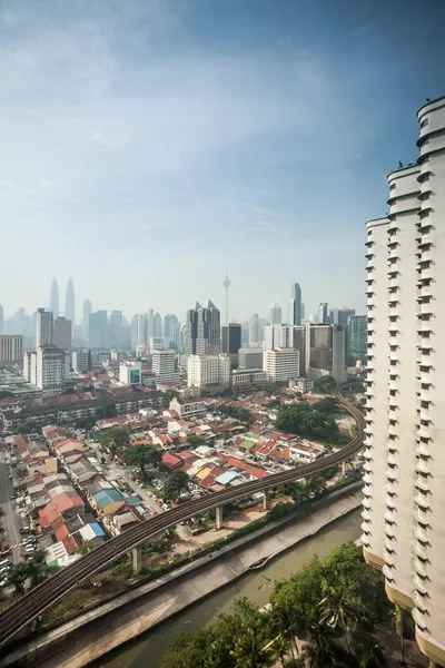 Paesaggio urbano di Kuala Lumpur, Malesia — Foto Stock