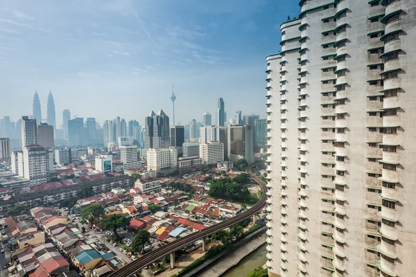 Urbana landskap av kuala lumpur, malaysia — Stockfoto