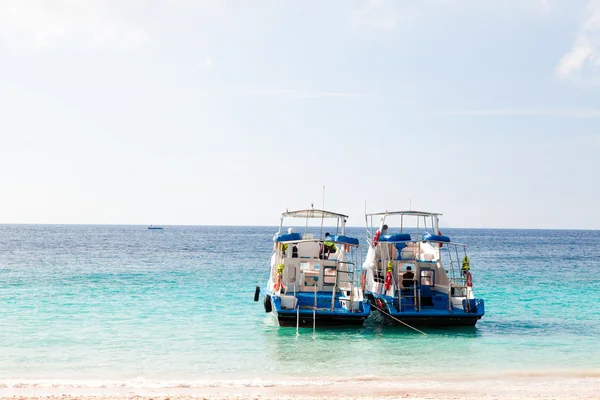 Villaggio turistico spiaggia — Foto Stock