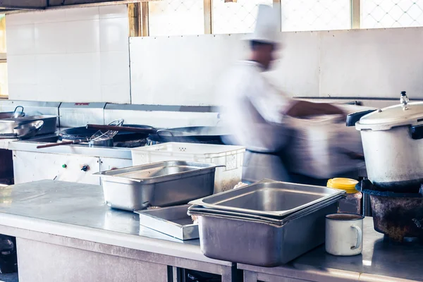 Küche eines chinesischen Restaurants — Stockfoto