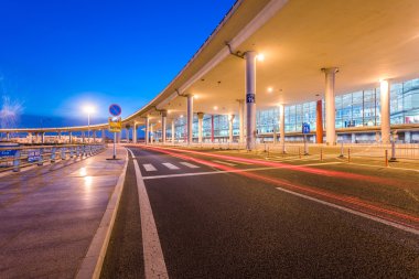 Pekin Uluslararası Havaalanı terminal t3 gece