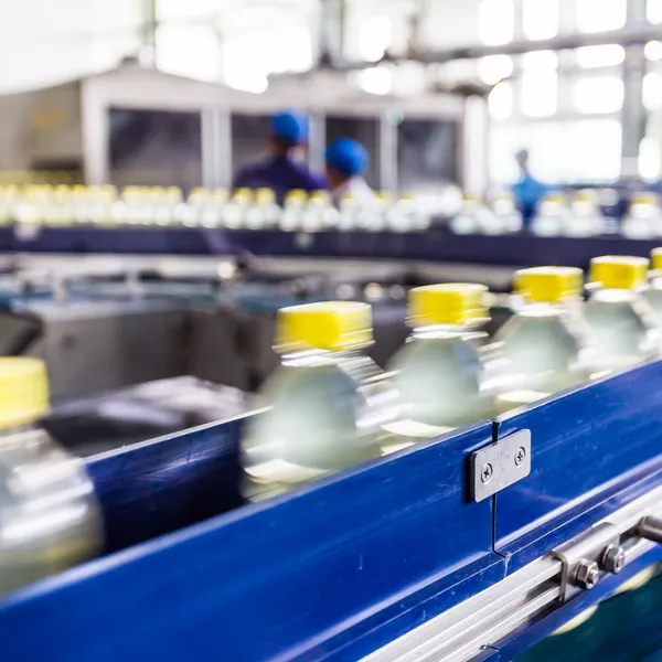 Drinks production plant in China — Stock Photo, Image