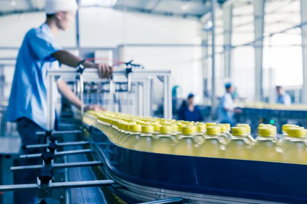 Drinks production plant in China — Stock Photo, Image