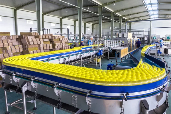 Drinks production plant in China — Stock Photo, Image