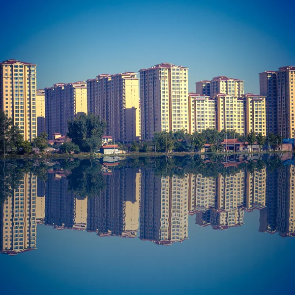 Waterside city house in Beijing Stock Picture