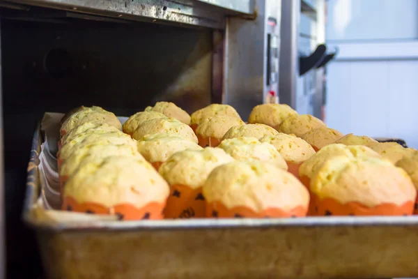 Pão, cozinha de um restaurante chinês — Fotografia de Stock