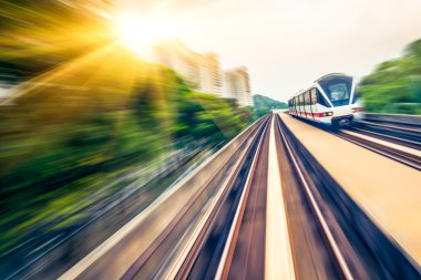 gökyüzü treni ile şehir merkezini kuala Lumpur, Hareket Bulanıklığı