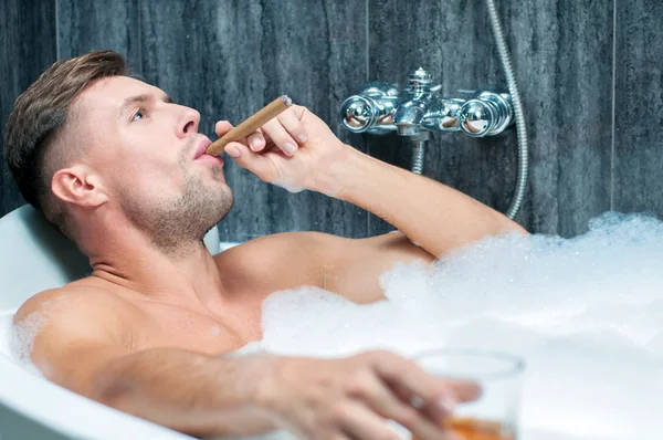 Taking bath — Stock Photo, Image