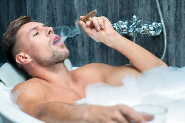 Taking bath — Stock Photo, Image