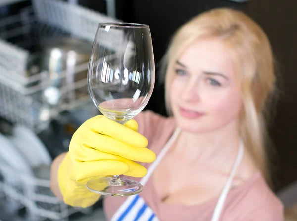 Kitchen Woman — Stock Photo, Image