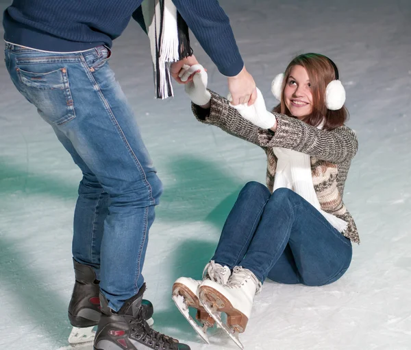 Patinaje sobre hielo —  Fotos de Stock