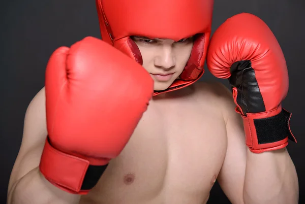 Boxeador hombre — Foto de Stock