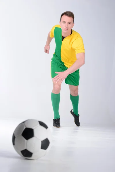 Voetbal — Stockfoto