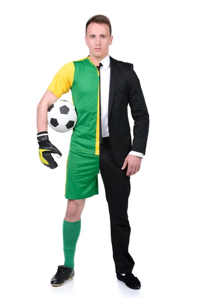 Voetbal — Stockfoto