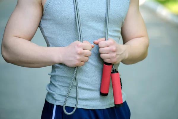 Fitness al aire libre — Foto de Stock