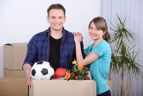 Mudar para casa — Fotografia de Stock