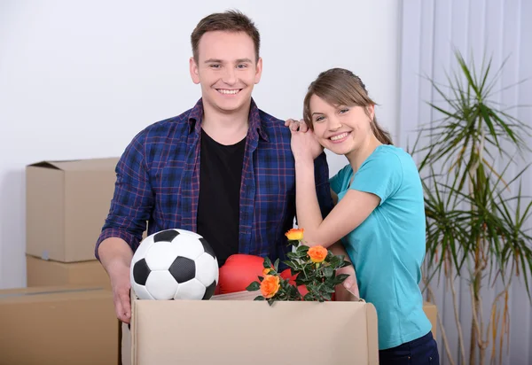 Mudar para casa — Fotografia de Stock