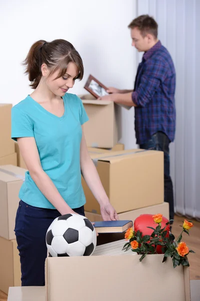 Mudar para casa — Fotografia de Stock