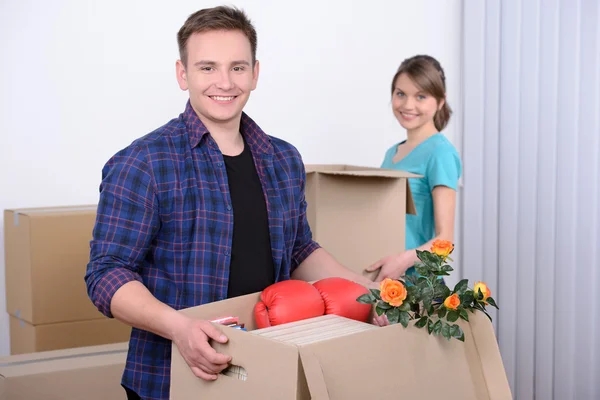 Mudar para casa — Fotografia de Stock