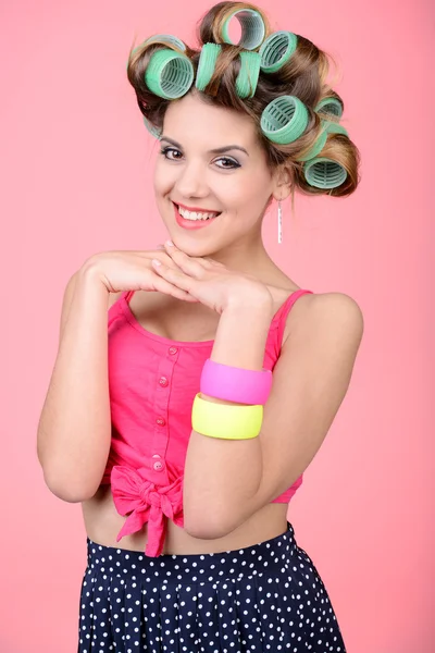 Pin-up ragazza — Foto Stock