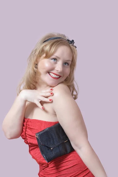 Pinup vrouw — Stockfoto