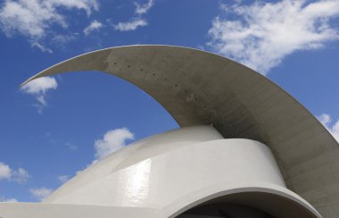 auditorio. Santa cruz de tenerife, İspanya.
