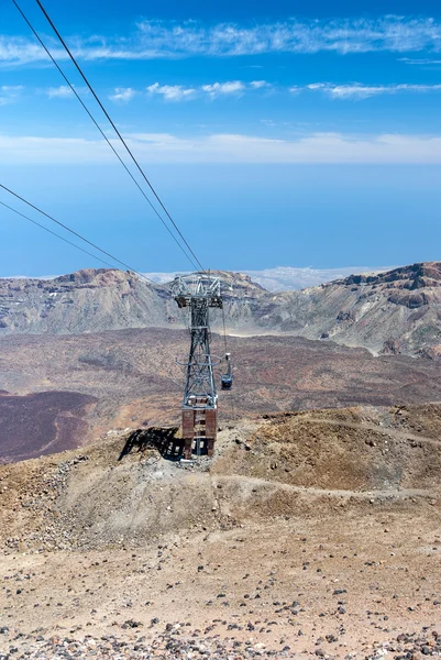 Widok z lotu ptaka od szczyt teide — Zdjęcie stockowe