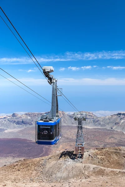 Widok z lotu ptaka od szczyt teide Obrazy Stockowe bez tantiem