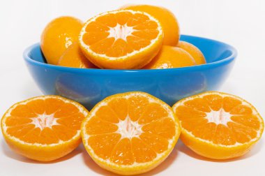 Mavi plaka mandalina