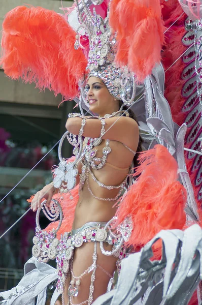 Santa cruz på Teneriffa carnival 2014 — Stockfoto