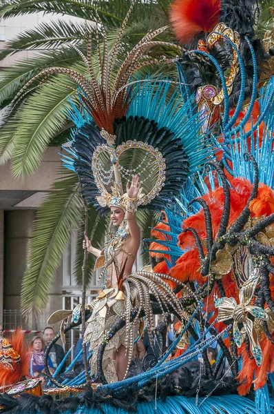 Santa cruz på Teneriffa carnival 2014 — Stockfoto