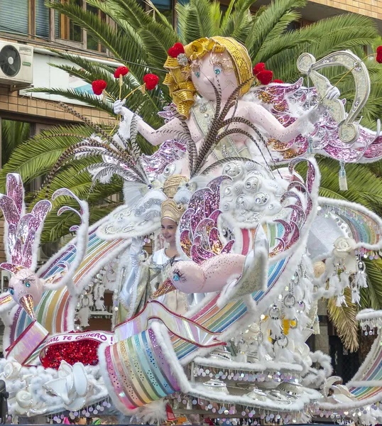 Santa cruz på Teneriffa carnival 2014 — Stockfoto