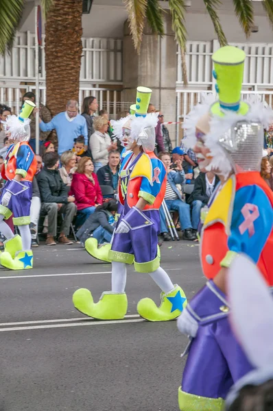 Санта Крус де Тенеріфе карнавал 2014 — стокове фото
