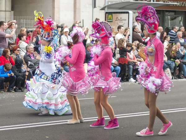 Santa cruz de tenerife karnaval 2014 — Stok fotoğraf