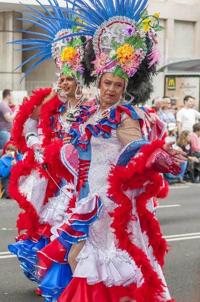 Santa cruz de tenerife carnaval 2014 — Stockfoto