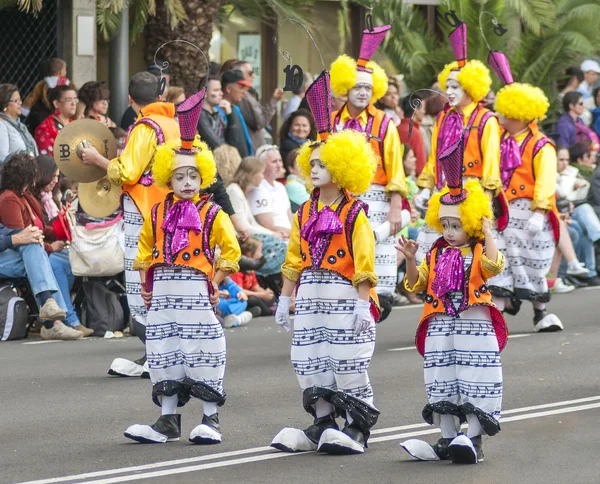 Santa cruz karnevál Tenerifén 2014 Stock Kép