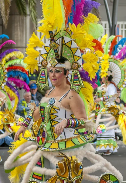 Santa cruz de tenerife karnawał 2014 — Zdjęcie stockowe