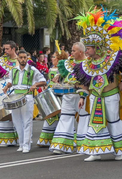 Santa cruz på Teneriffa carnival 2014 — Stockfoto