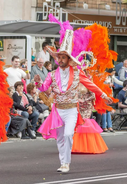 Santa cruz på Teneriffa carnival 2014 — Stockfoto