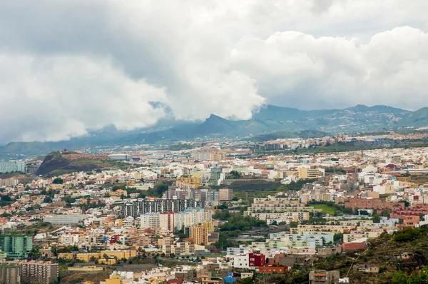 Aerial view of Santa Cruz de Tenerife. Spain — Stock Photo, Image