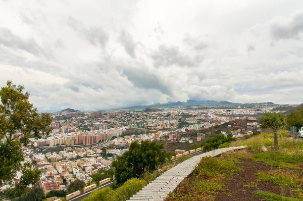 Vista aérea de Santa Cruz de Tenerife. España — Foto de Stock