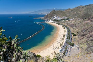 plaj las teresitas tenerife Panoraması
