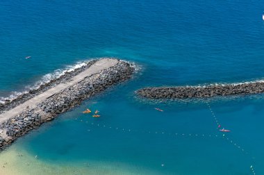 plaj las teresitas tenerife Panoraması