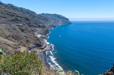 plaj las teresitas tenerife Panoraması