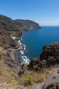 plaj las teresitas tenerife Panoraması